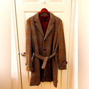 Marc by Marc Jacobs Plaid Wool Coat
